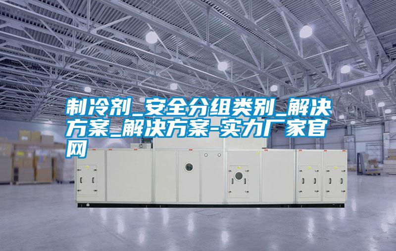 制冷劑_安全分組類(lèi)別_解決方案_解決方案-實(shí)力廠(chǎng)家官網(wǎng)