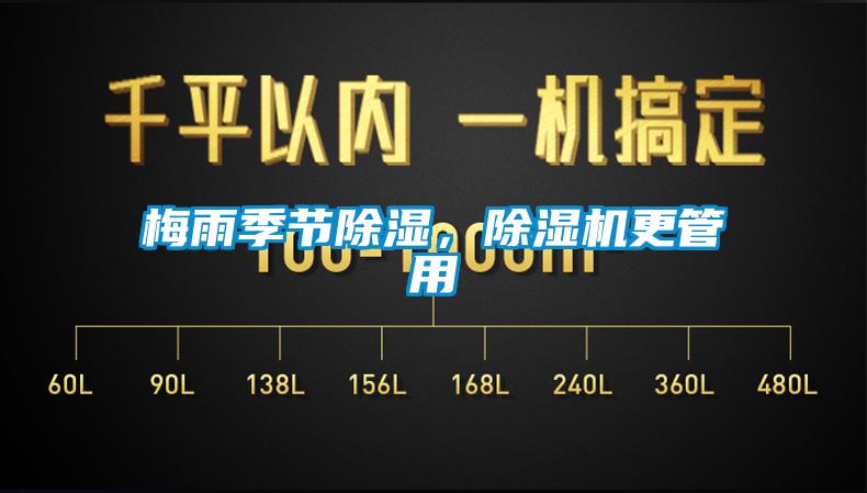 梅雨季節除濕，除濕機更管用