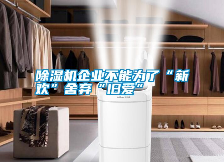 除濕機企業(yè)不能為了“新歡”舍棄“舊愛(ài)”