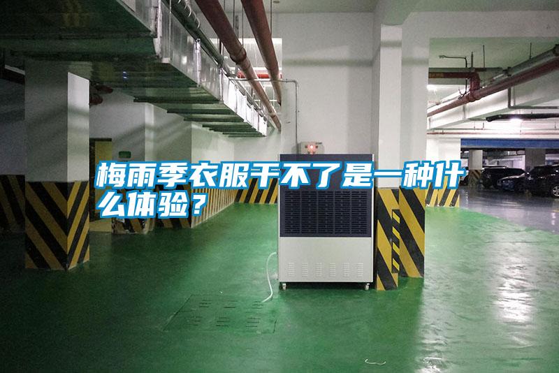 梅雨季衣服干不了是一種什么體驗？