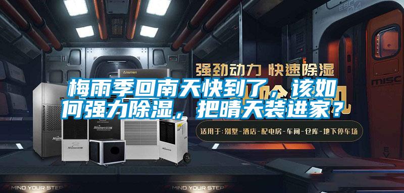 梅雨季回南天快到了，該如何強力除濕，把晴天裝進(jìn)家？