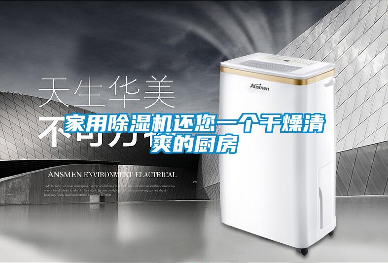 家用除濕機還您一個(gè)干燥清爽的廚房