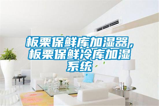 板栗保鮮庫加濕器，板栗保鮮冷庫加濕系統