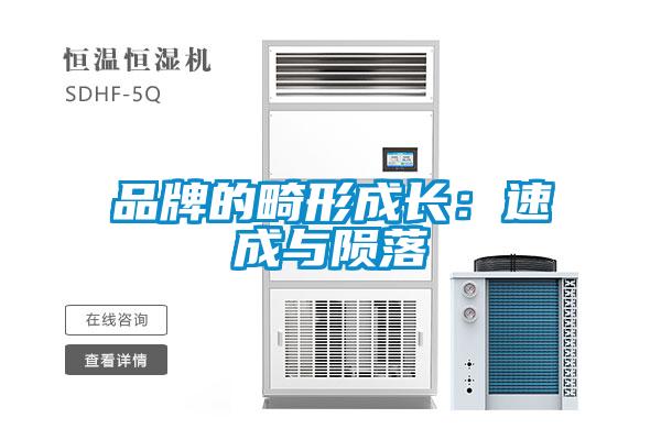品牌的畸形成長(cháng)：速成與隕落