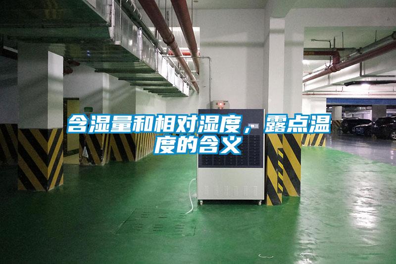 含濕量和相對濕度，露點(diǎn)溫度的含義