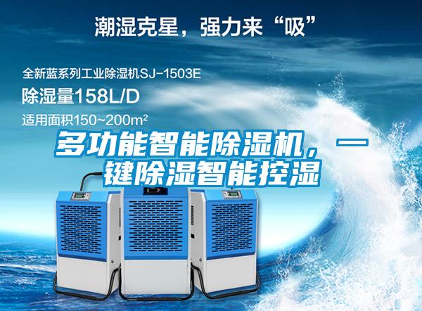 多功能智能除濕機，一鍵除濕智能控濕