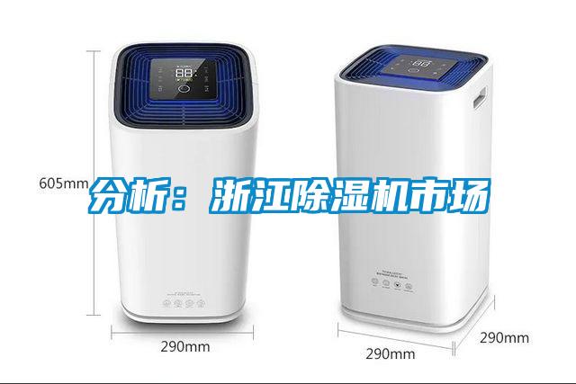 分析：浙江除濕機市場(chǎng)