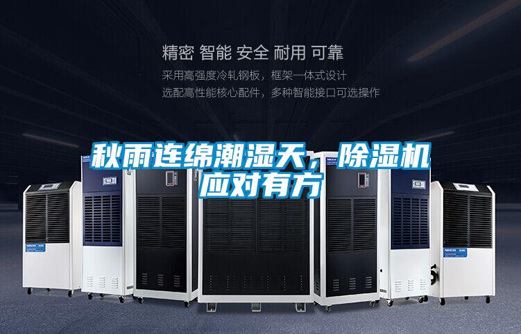 秋雨連綿潮濕天，除濕機應對有方