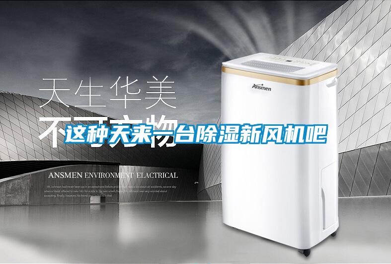 這種天來(lái)一臺除濕新風(fēng)機吧