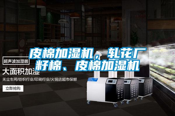 皮棉加濕機，軋花廠(chǎng)籽棉、皮棉加濕機