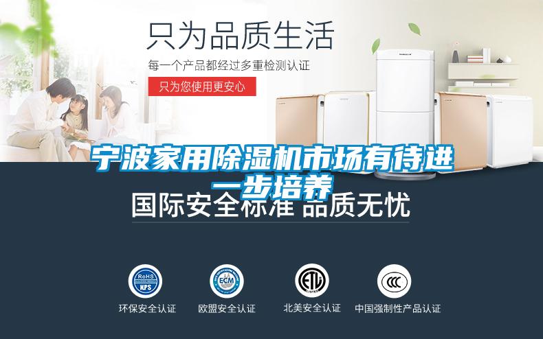 寧波家用除濕機市場(chǎng)有待進(jìn)一步培養
