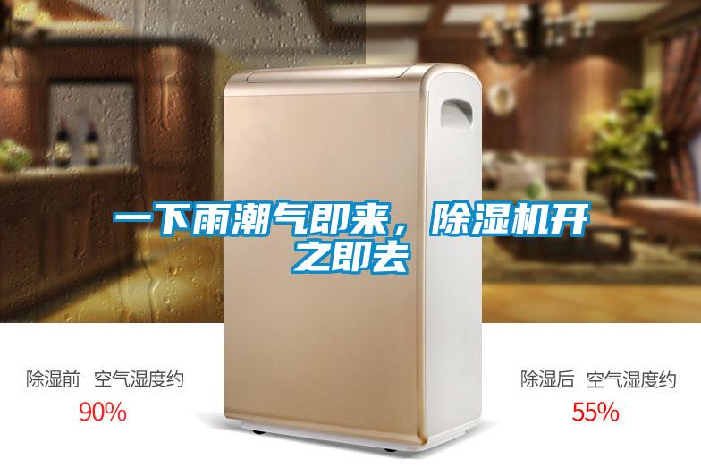 一下雨潮氣即來(lái)，除濕機開(kāi)之即去