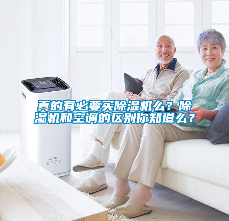 真的有必要買(mǎi)除濕機么？除濕機和空調的區別你知道么？