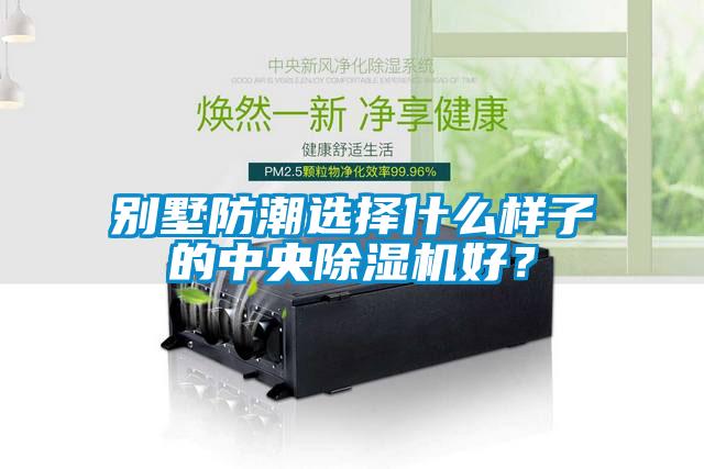 別墅防潮選擇什么樣子的中央除濕機好？