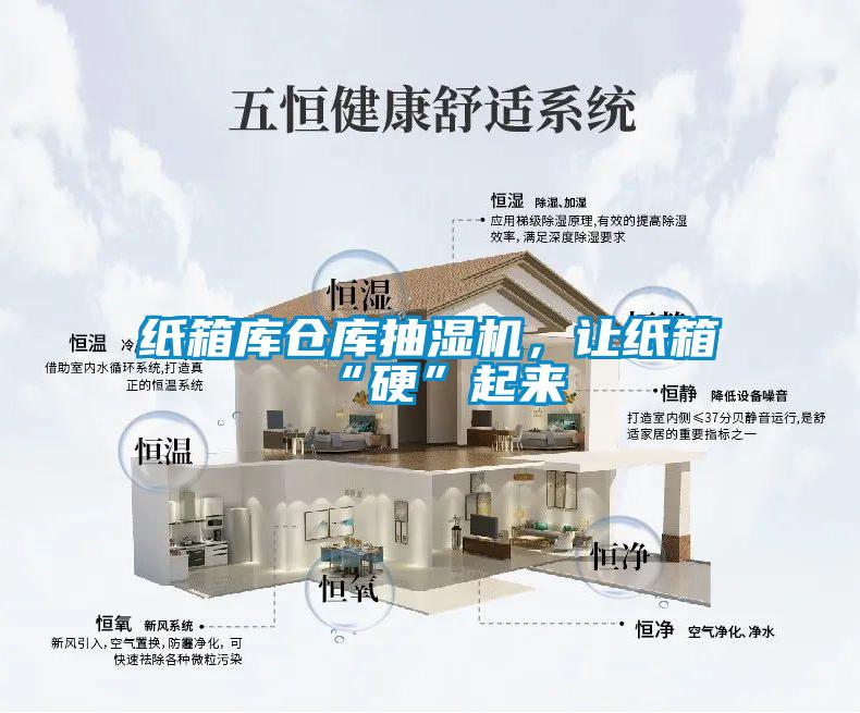 紙箱庫倉庫抽濕機，讓紙箱“硬”起來(lái)