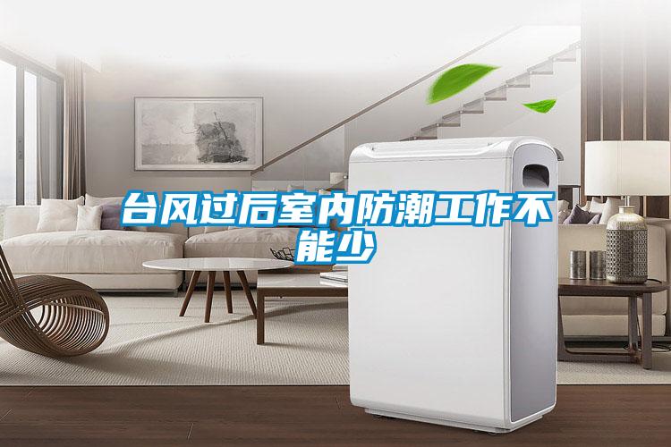臺風(fēng)過(guò)后室內防潮工作不能少