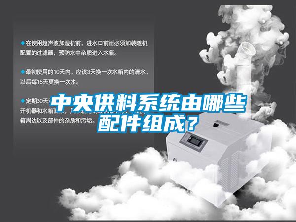 中央供料系統由哪些配件組成？