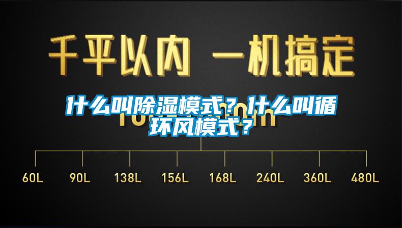 什么叫除濕模式？什么叫循環(huán)風(fēng)模式？