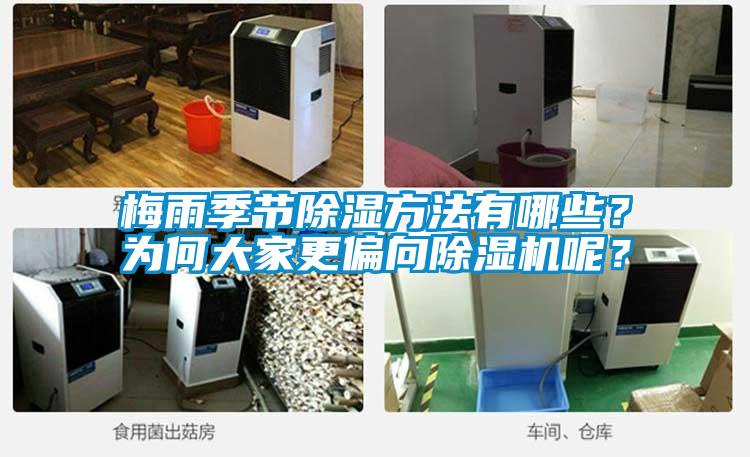 梅雨季節除濕方法有哪些？為何大家更偏向除濕機呢？
