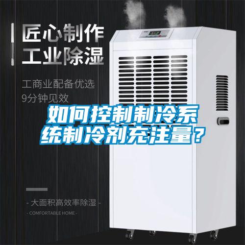 如何控制制冷系統制冷劑充注量？