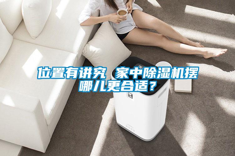位置有講究 家中除濕機擺哪兒更合適？