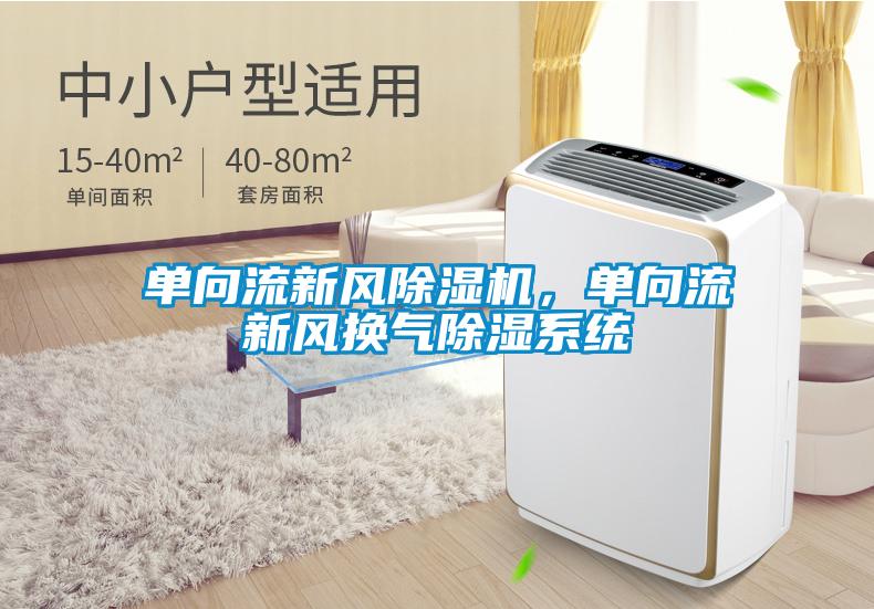 單向流新風(fēng)除濕機，單向流新風(fēng)換氣除濕系統