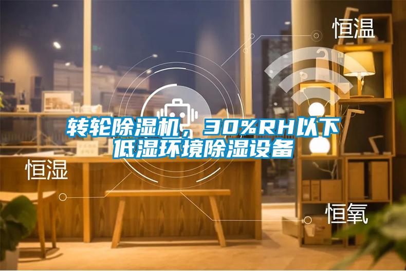轉輪除濕機，30%RH以下低濕環(huán)境除濕設備