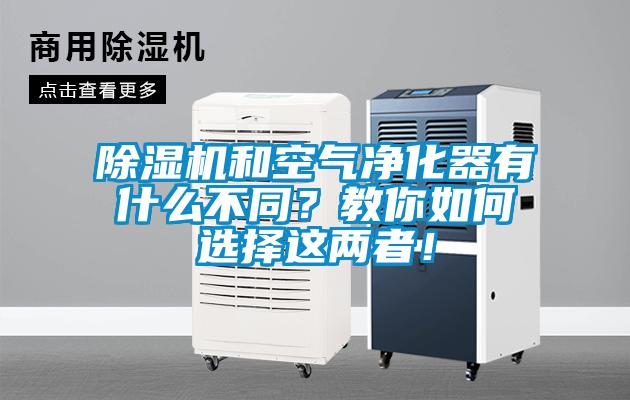 除濕機和空氣凈化器有什么不同？教你如何選擇這兩者！
