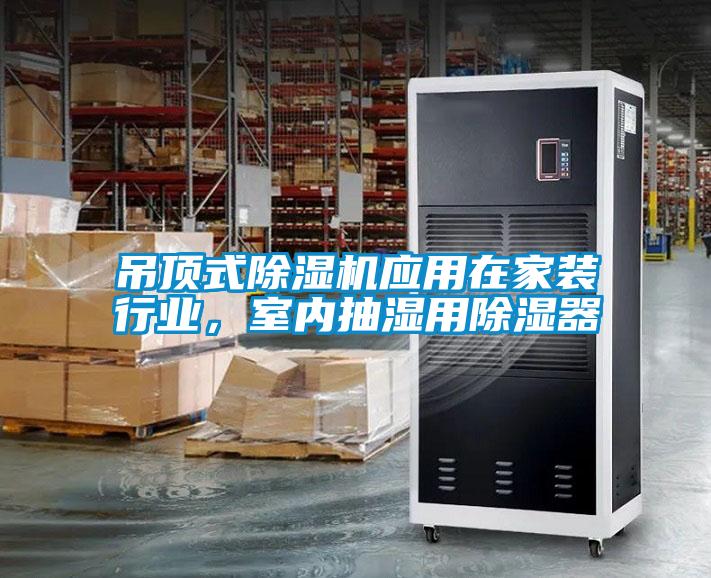 吊頂式除濕機應用在家裝行業(yè)，室內抽濕用除濕器