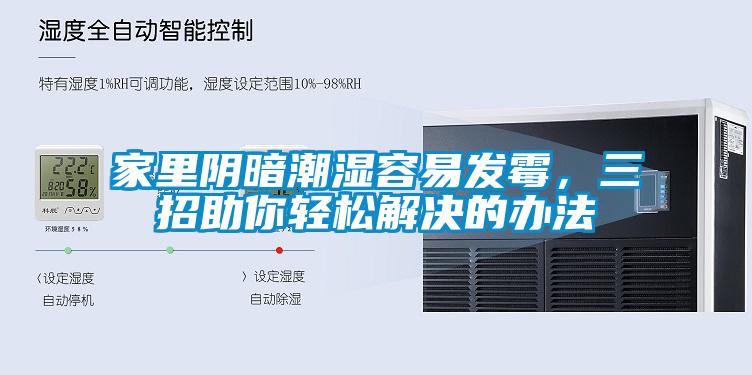 家里陰暗潮濕容易發(fā)霉，三招助你輕松解決的辦法