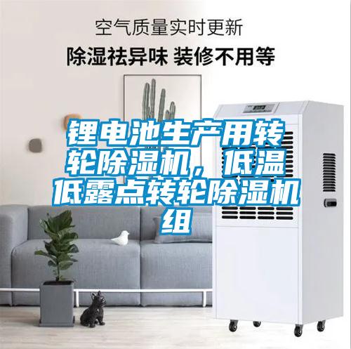 鋰電池生產(chǎn)用轉輪除濕機，低溫低露點(diǎn)轉輪除濕機組