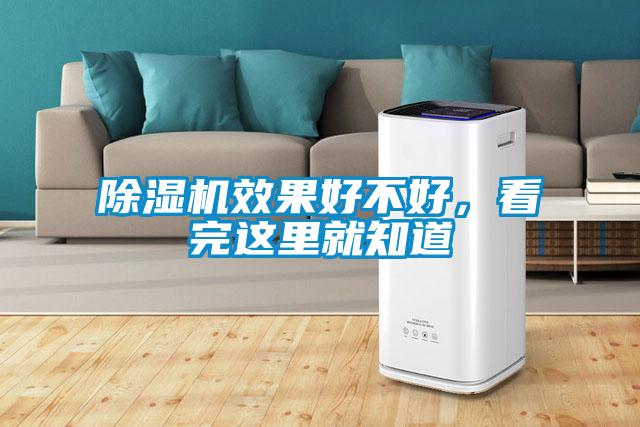 除濕機效果好不好，看完這里就知道