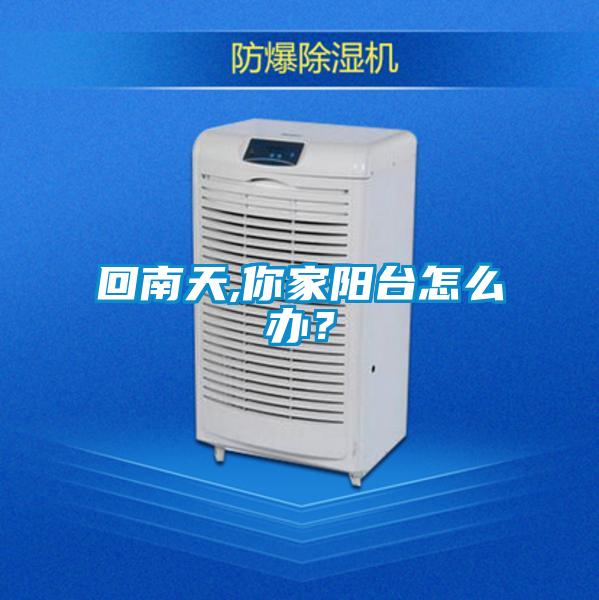 回南天,你家陽(yáng)臺怎么辦？