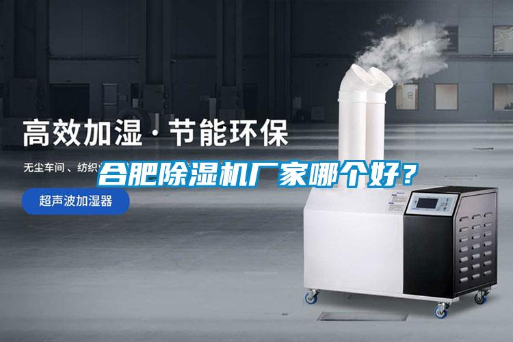 合肥除濕機廠(chǎng)家哪個(gè)好？