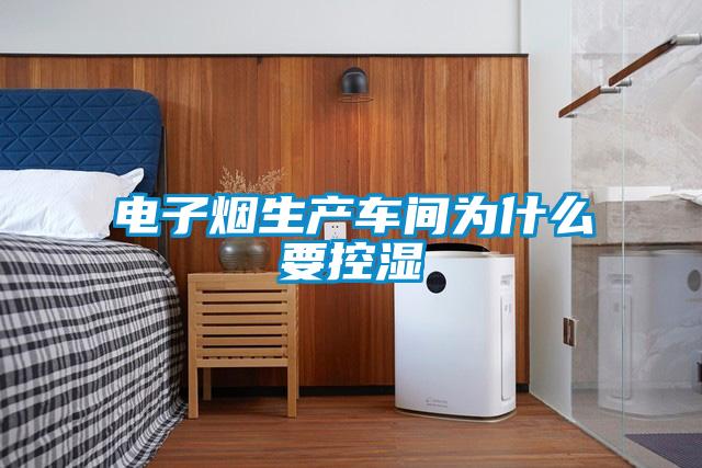 電子煙生產(chǎn)車(chē)間為什么要控濕