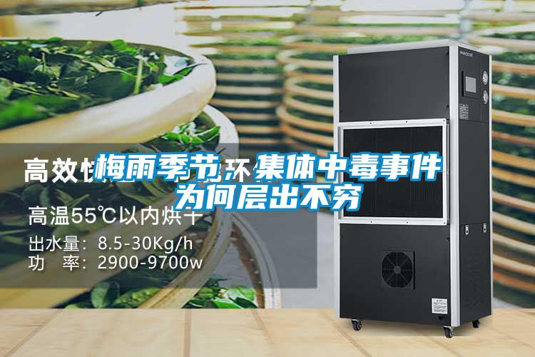 梅雨季節，集體中毒事件為何層出不窮