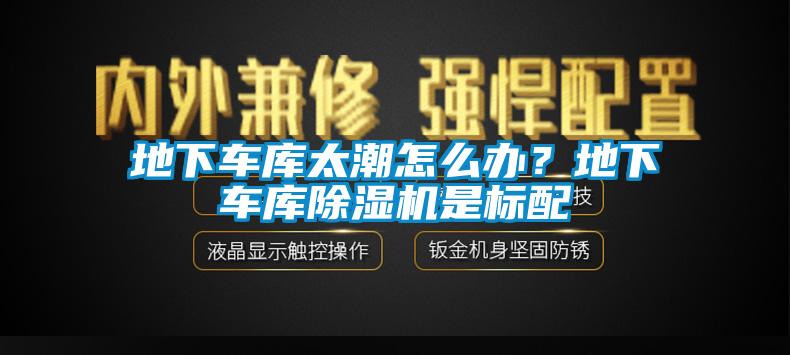 地下車(chē)庫太潮怎么辦？地下車(chē)庫除濕機是標配