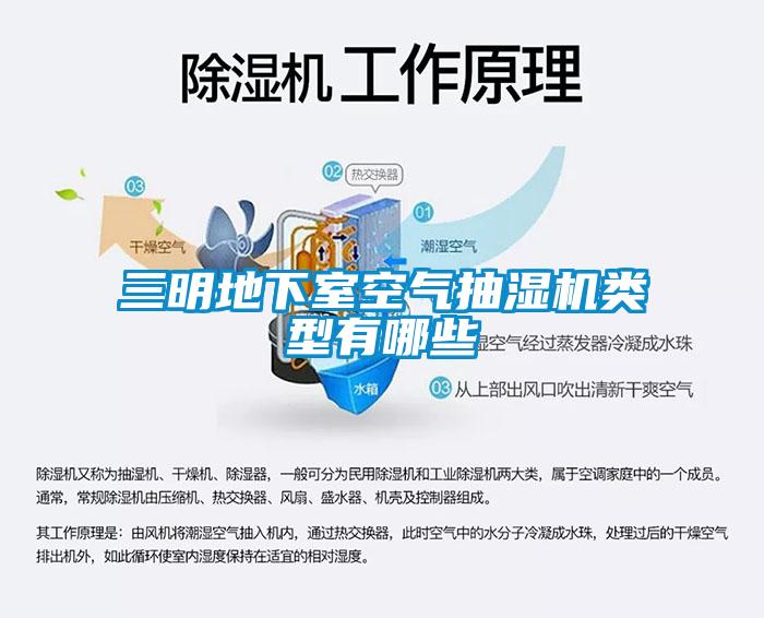 三明地下室空氣抽濕機類(lèi)型有哪些