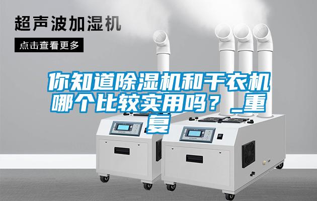 你知道除濕機和干衣機哪個(gè)比較實(shí)用嗎？_重復
