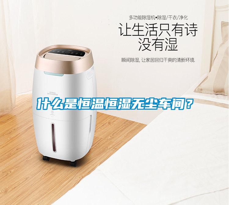 什么是恒溫恒濕無(wú)塵車(chē)間？