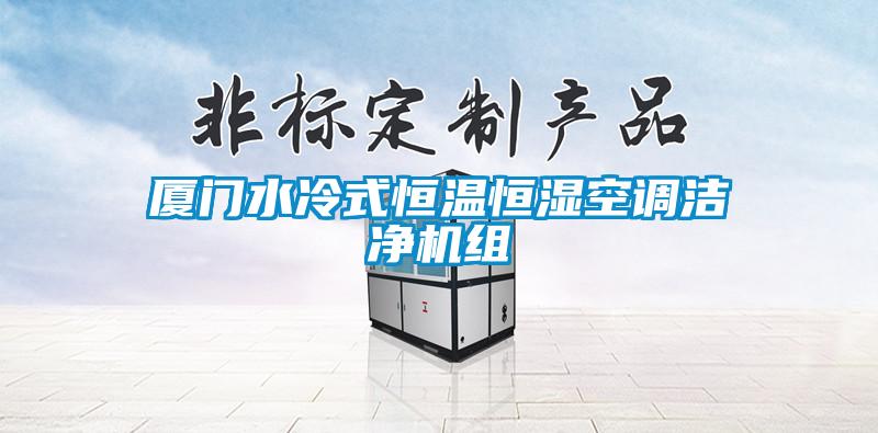 廈門(mén)水冷式恒溫恒濕空調潔凈機組
