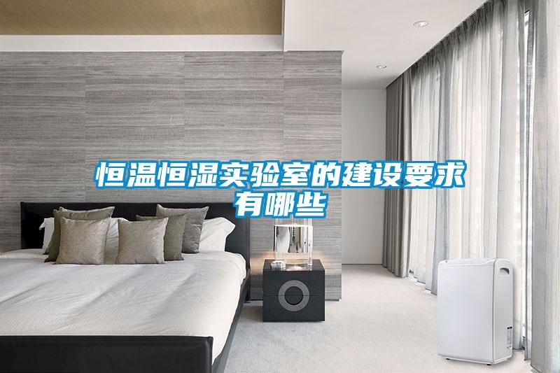 恒溫恒濕實(shí)驗室的建設要求有哪些