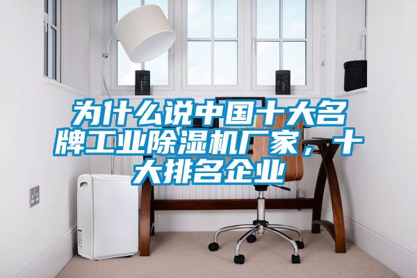 為什么說(shuō)中國十大名牌工業(yè)除濕機廠(chǎng)家，十大排名企業(yè)