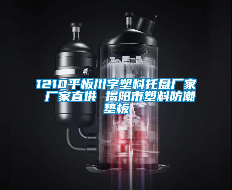1210平板川字塑料托盤(pán)廠(chǎng)家 廠(chǎng)家直供 揭陽(yáng)市塑料防潮墊板