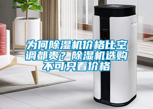 為何除濕機價(jià)格比空調都貴？除濕機選購不可只看價(jià)格