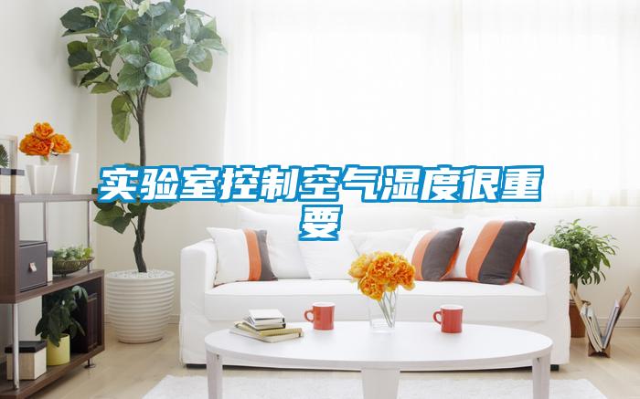 實(shí)驗室控制空氣濕度很重要