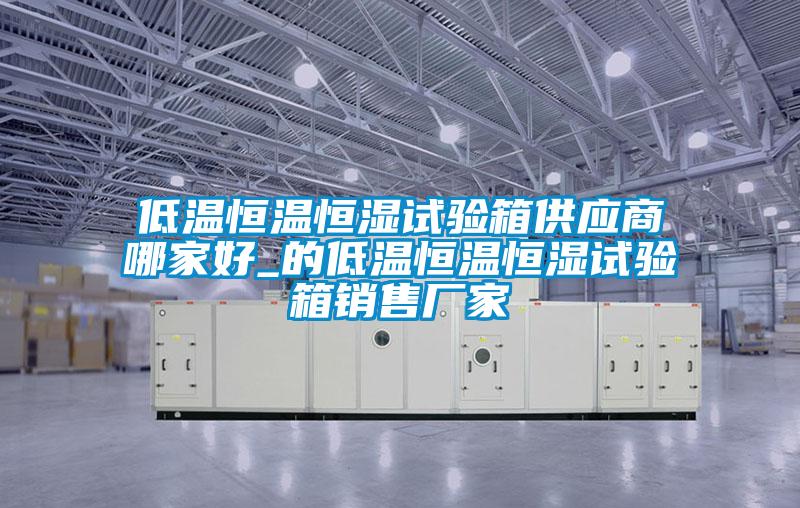 低溫恒溫恒濕試驗箱供應商哪家好_的低溫恒溫恒濕試驗箱銷(xiāo)售廠(chǎng)家