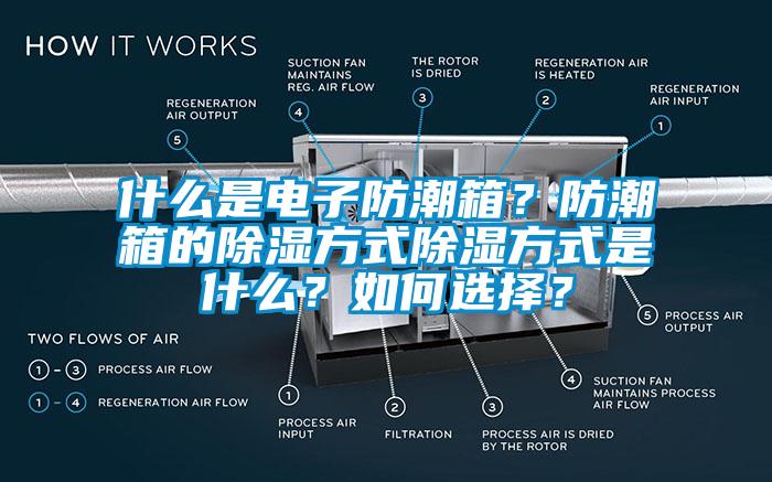 什么是電子防潮箱？防潮箱的除濕方式除濕方式是什么？如何選擇？