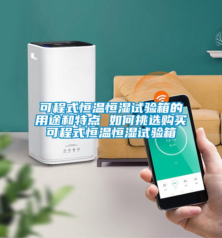 可程式恒溫恒濕試驗箱的用途和特點(diǎn) 如何挑選購買(mǎi)可程式恒溫恒濕試驗箱
