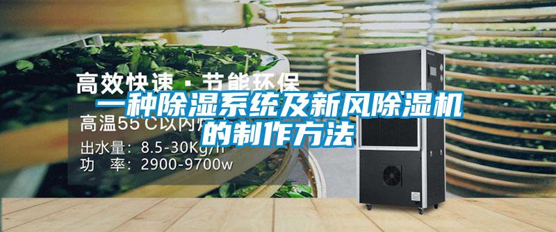 一種除濕系統及新風(fēng)除濕機的制作方法